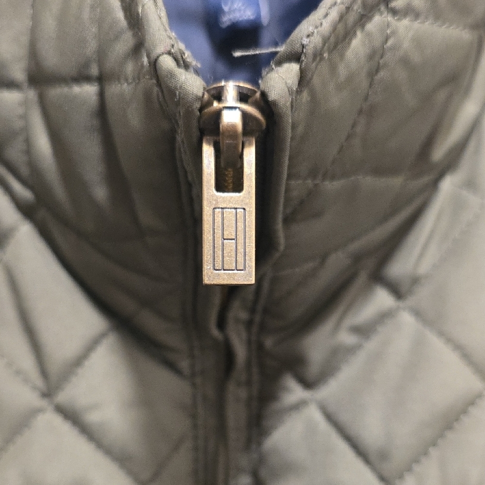 Tommy Hilfiger Women's Olive Quilted Jacket - Picture 13 of 16